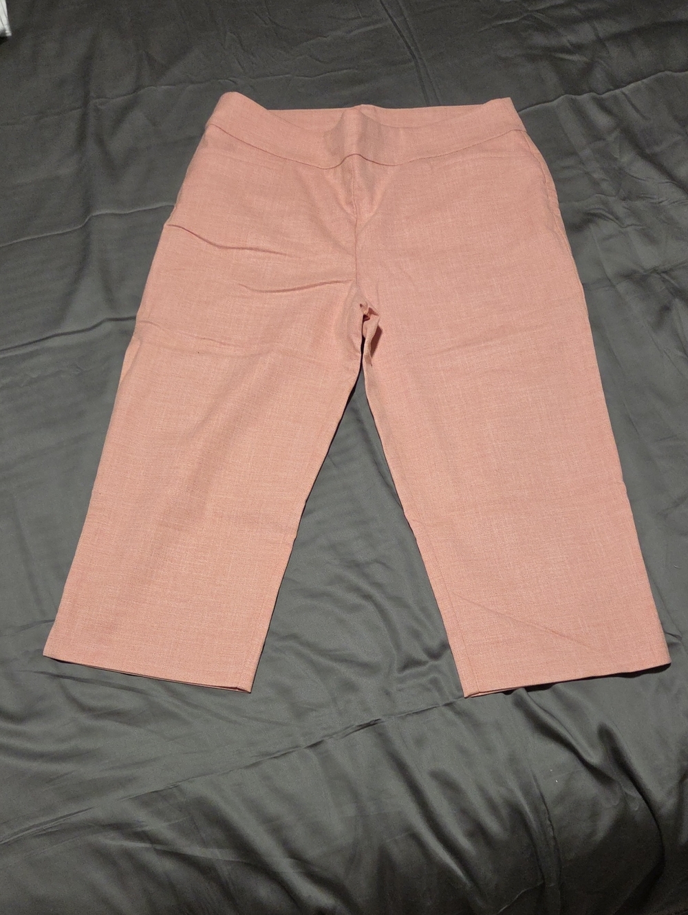 Women’s Pink Cropped Wide-Leg Pants